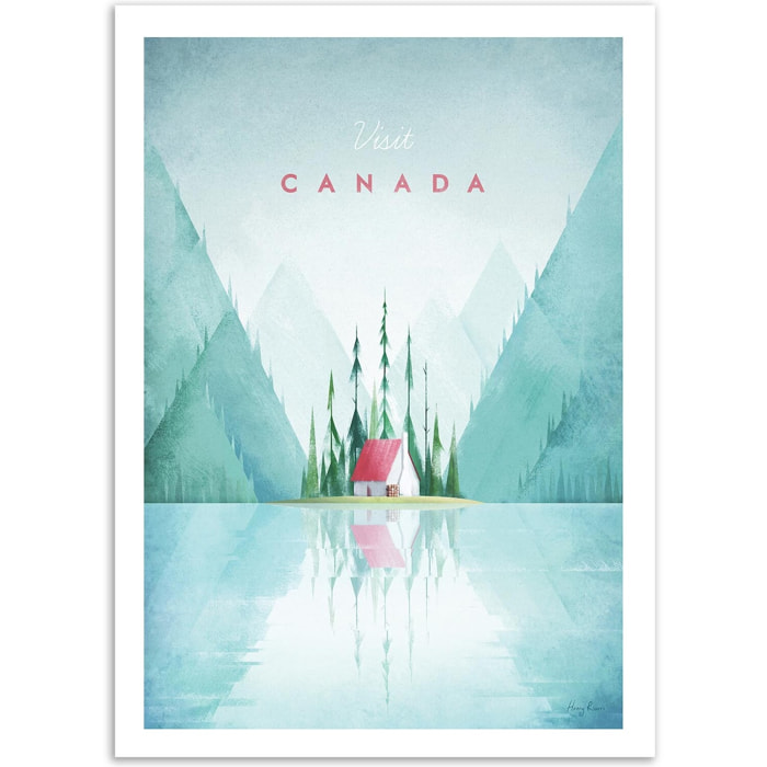 Affiche - Visit Canada - Henry Rivers