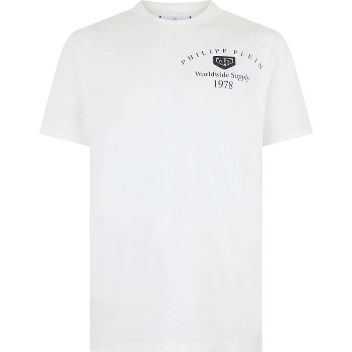 PHILIPP PLEIN Camiseta de cuello redondo y manga corta
