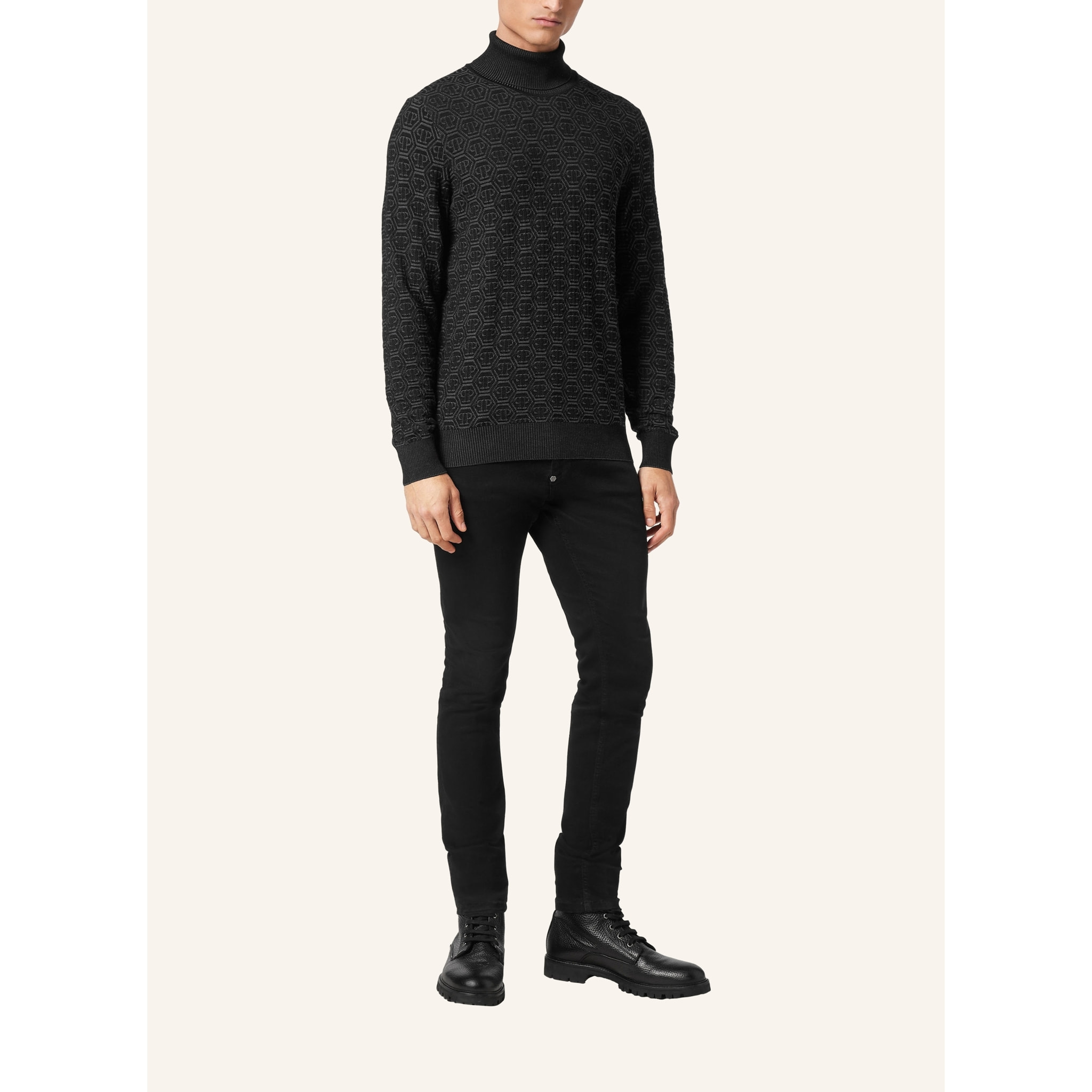PHILIPP PLEIN Cuello de tortuga MONOGRAM