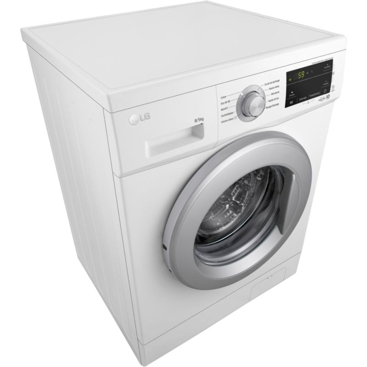 Lave linge séchant hublot LG F854M21WR