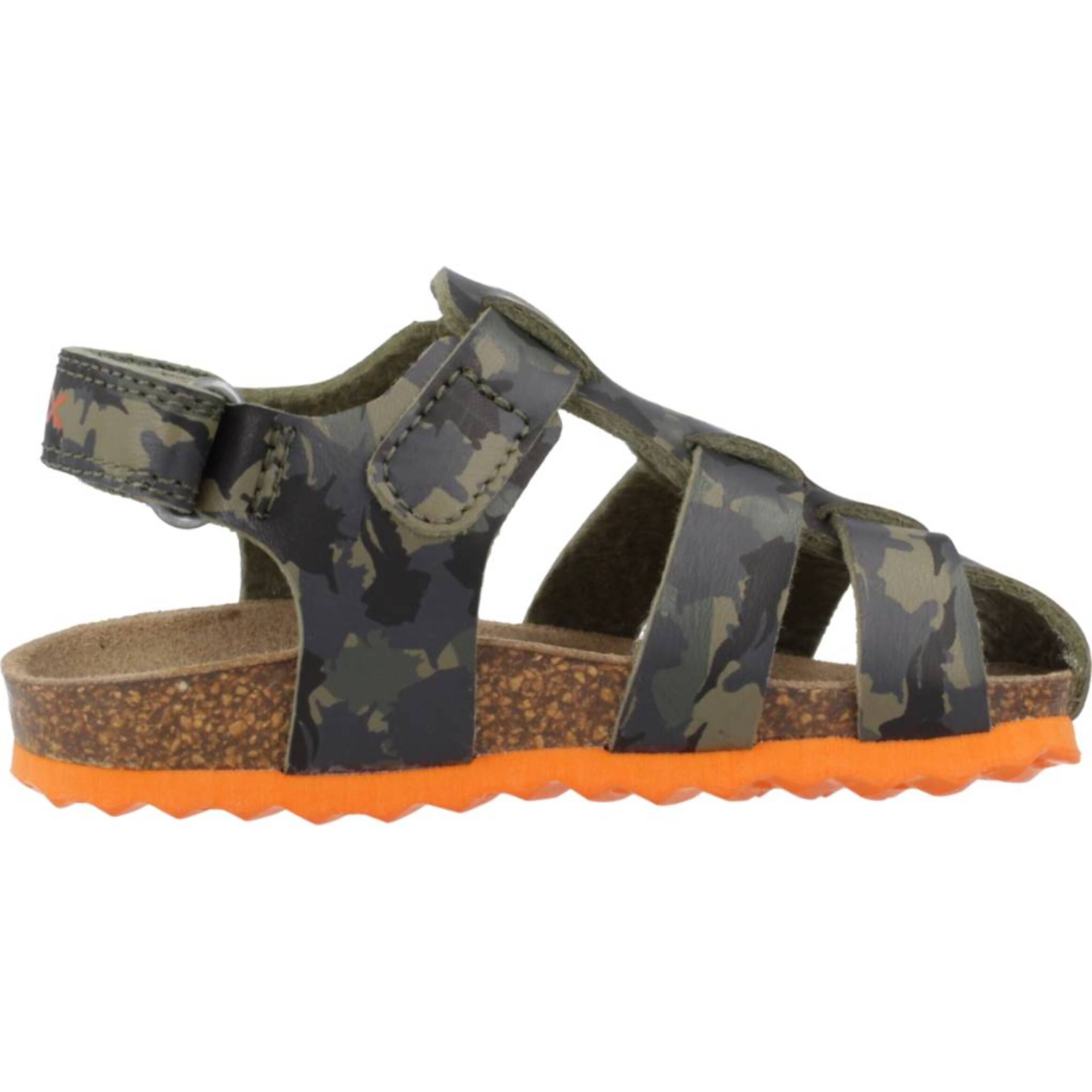 Sandalias Niño de la marca GEOX  modelo B SANDAL CHALKI BOY VERDE