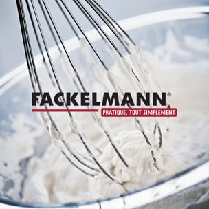 Fouet de cuisine et pâtisserie en inox 26 cm Fackelmann