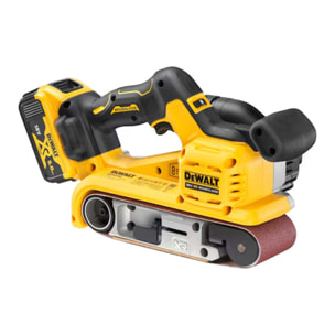 Ponceuse à bande XR 18V bruhless - DEWALT - avec 2 batteries 18V 5.0Ah - chargeur - DCW220P2-QW