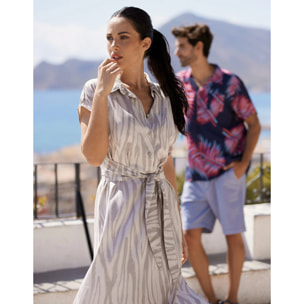 Vestido Camisero Midi - Camelot