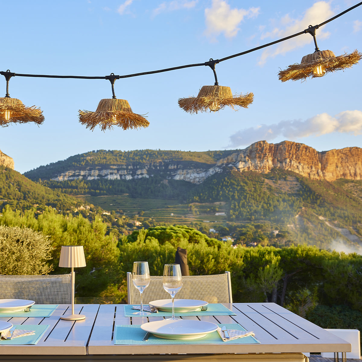 Guirlande connectable TAHITI 56xE27 35M