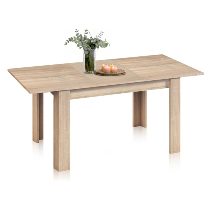 Mesa de comedor extensible Danna Roble Canadian