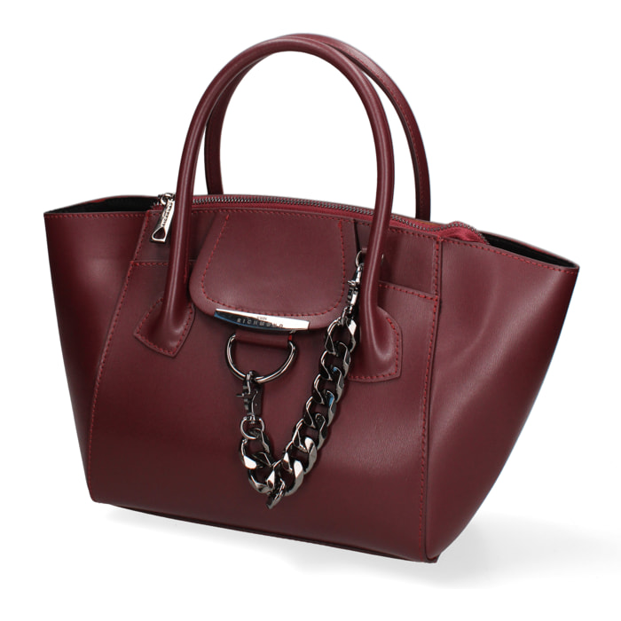 Borsa a mano  da donna In Vera pelle Made in Italy 38x24x14 cm