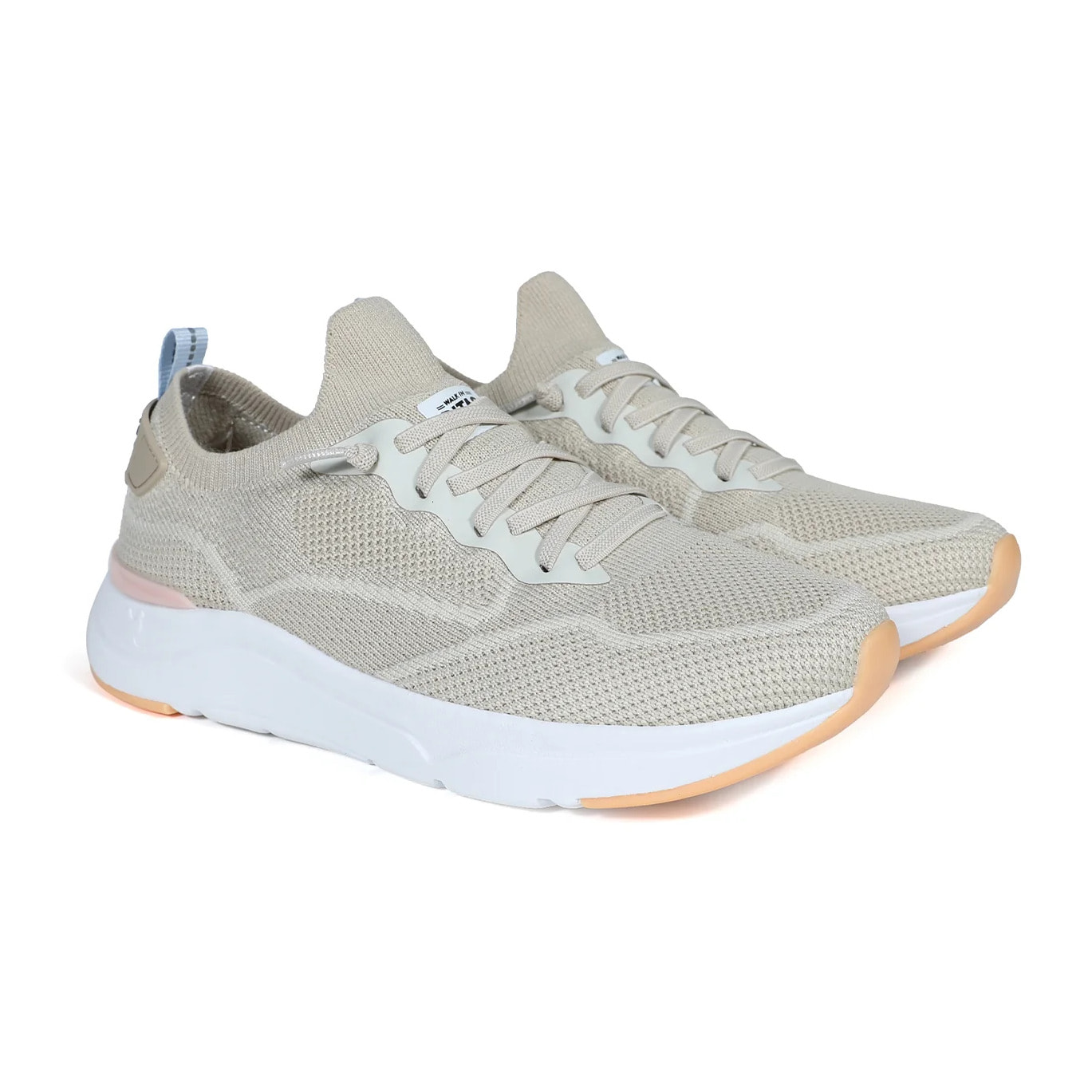 Zapatillas Cue Mujer Beige