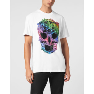 PHILIPP PLEIN T-Shirt Round Neck SKULL