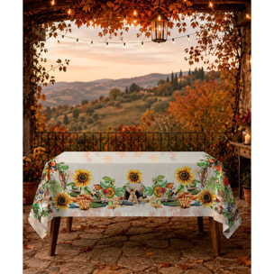 Tovaglia pasquale lavabile 100% cotone GIRASOLI