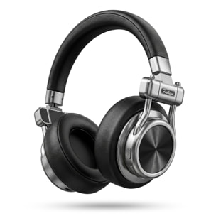 Cascos Bluetooth CR-10ANC, cancelación activa de ruido, batería de larga duración y conexión inalámbrica estable para música y llamadas.