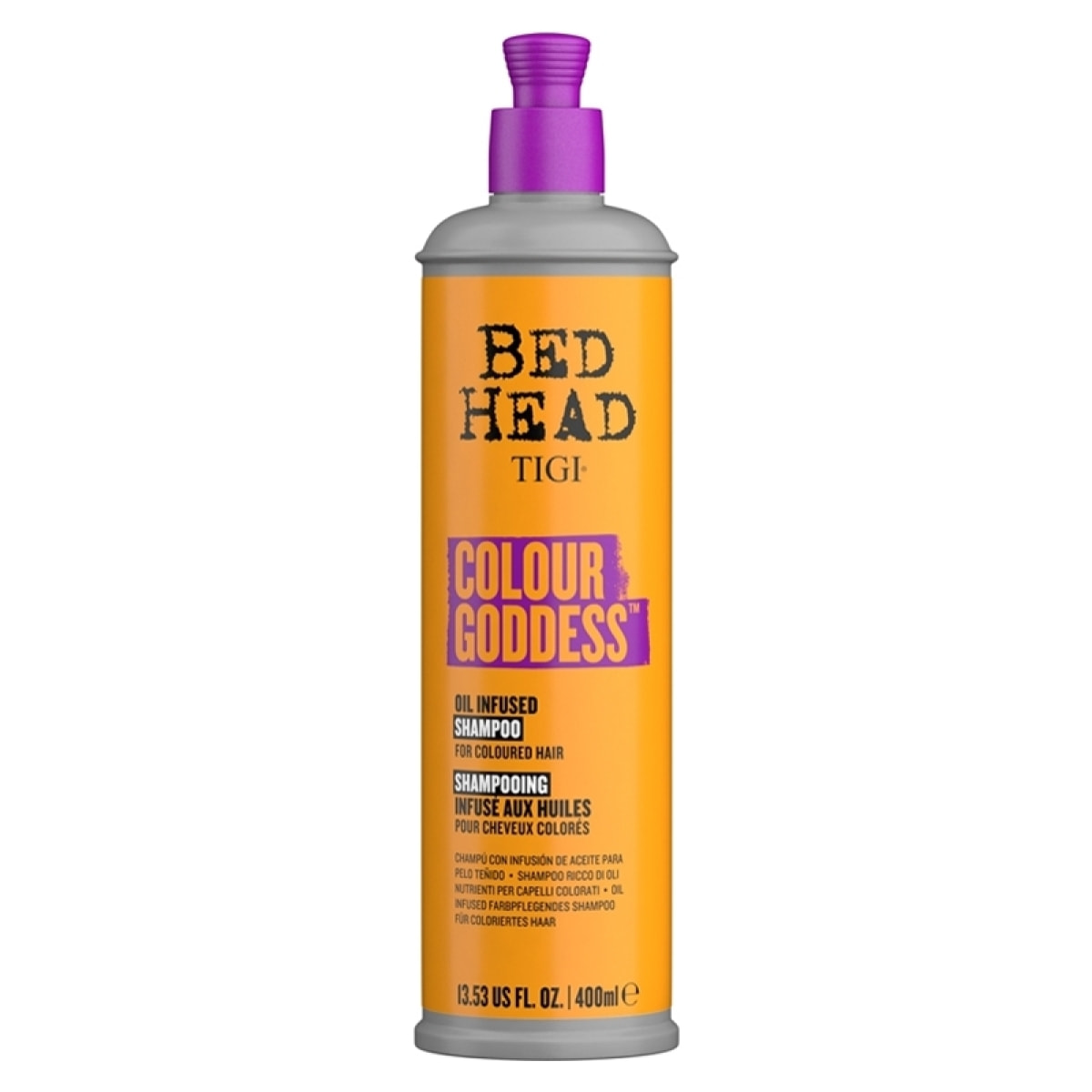 TIGI Bed Head Colour Goddes Oil Infused Shampoo 400ml