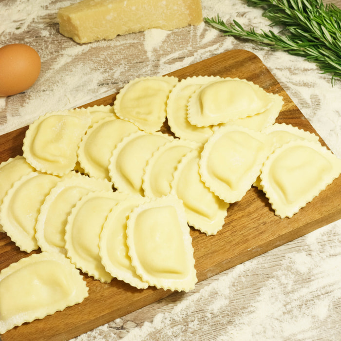 Mezza luna frais à la burrata et au citron - 2x1kg