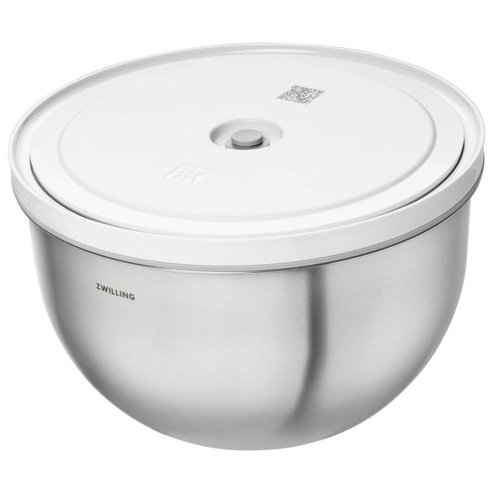 Bol sous vide L / 24 cm, Acier inoxydable, Argent