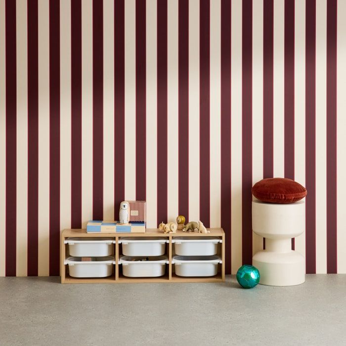 Meuble de rangement pour enfant 6 bacs de rangement SORA