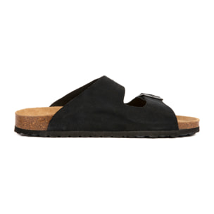 SANDALIA BABUNKERS NEGRO