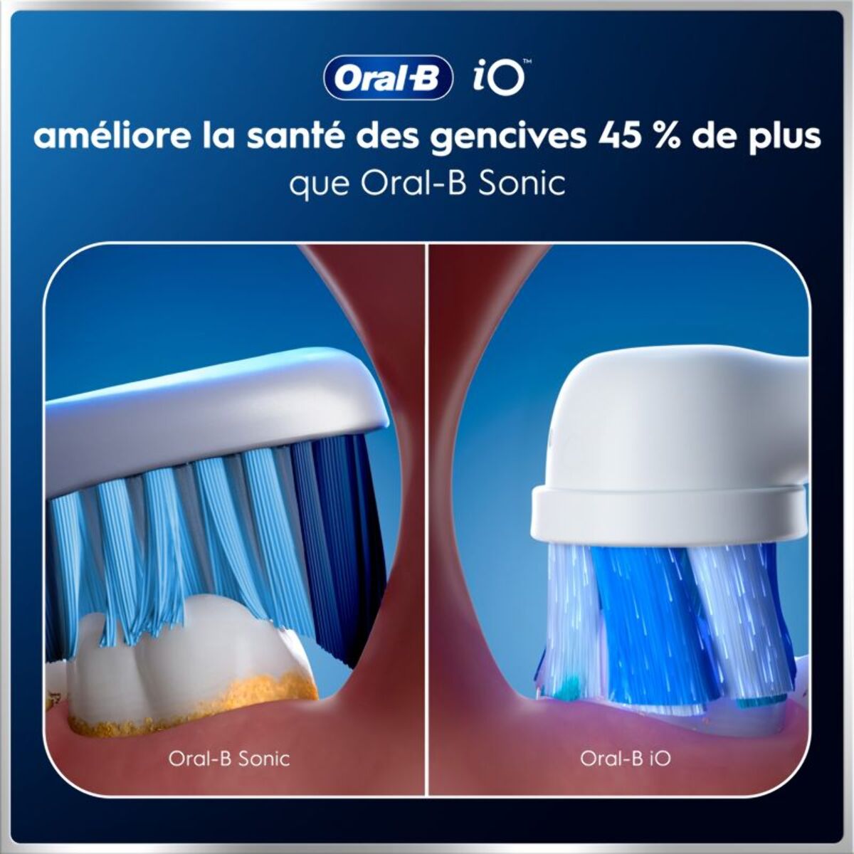 Brosse à dents électrique ORAL-B iO6 Series White Luxe Edition