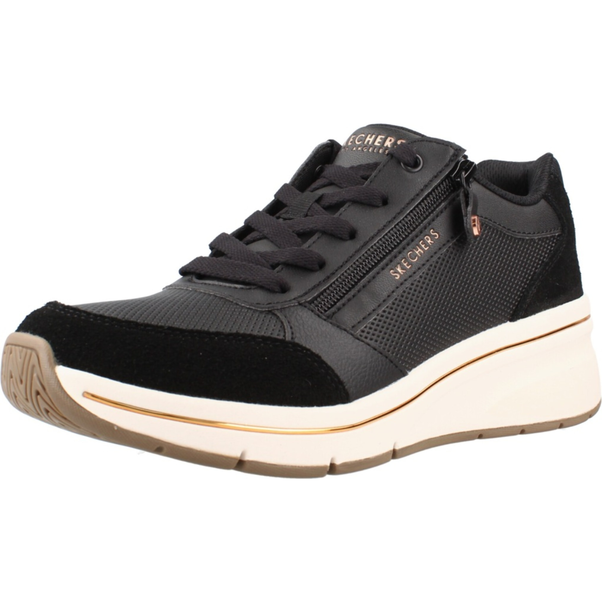 Sneakers De  Mujer 190370s Billion Flex Luxe Up Negro