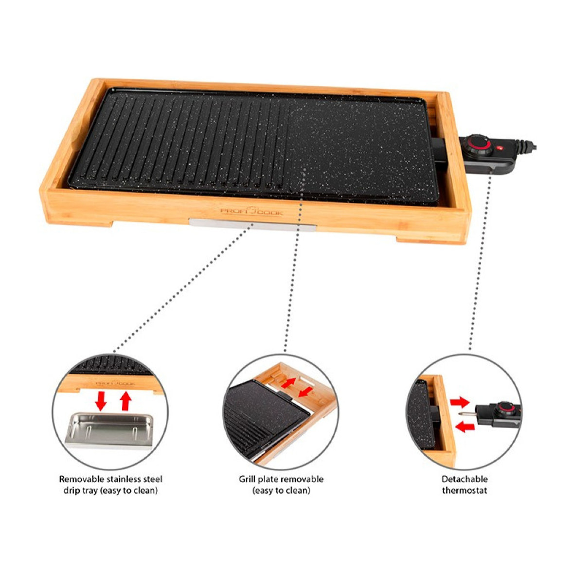 Plancha Teppanyaki Gril Proficook PC-TYG 1143