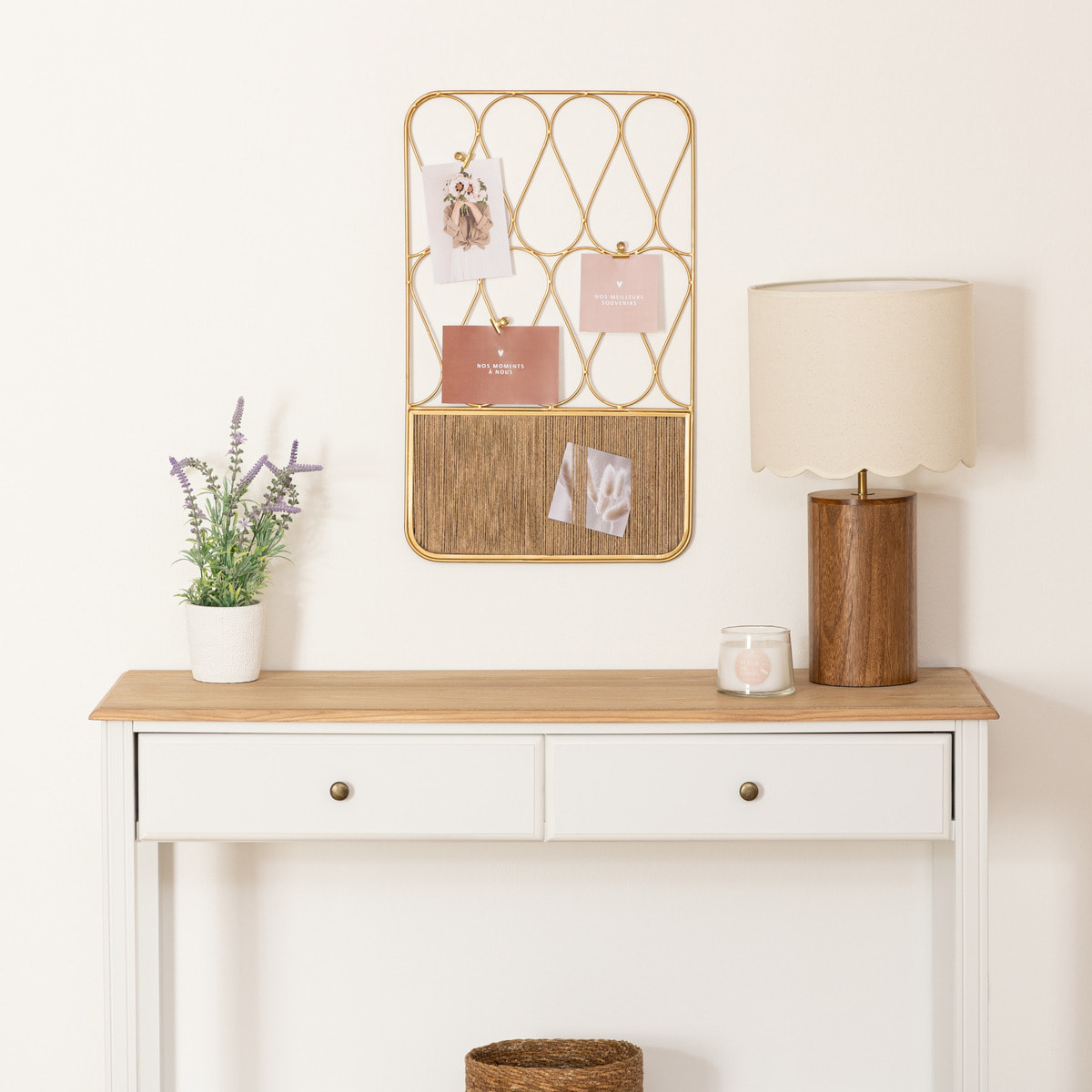 Porte photo "Lindsay" 60x37cm or