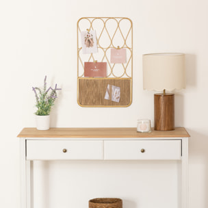 Porte photo "Lindsay" 60x37cm or