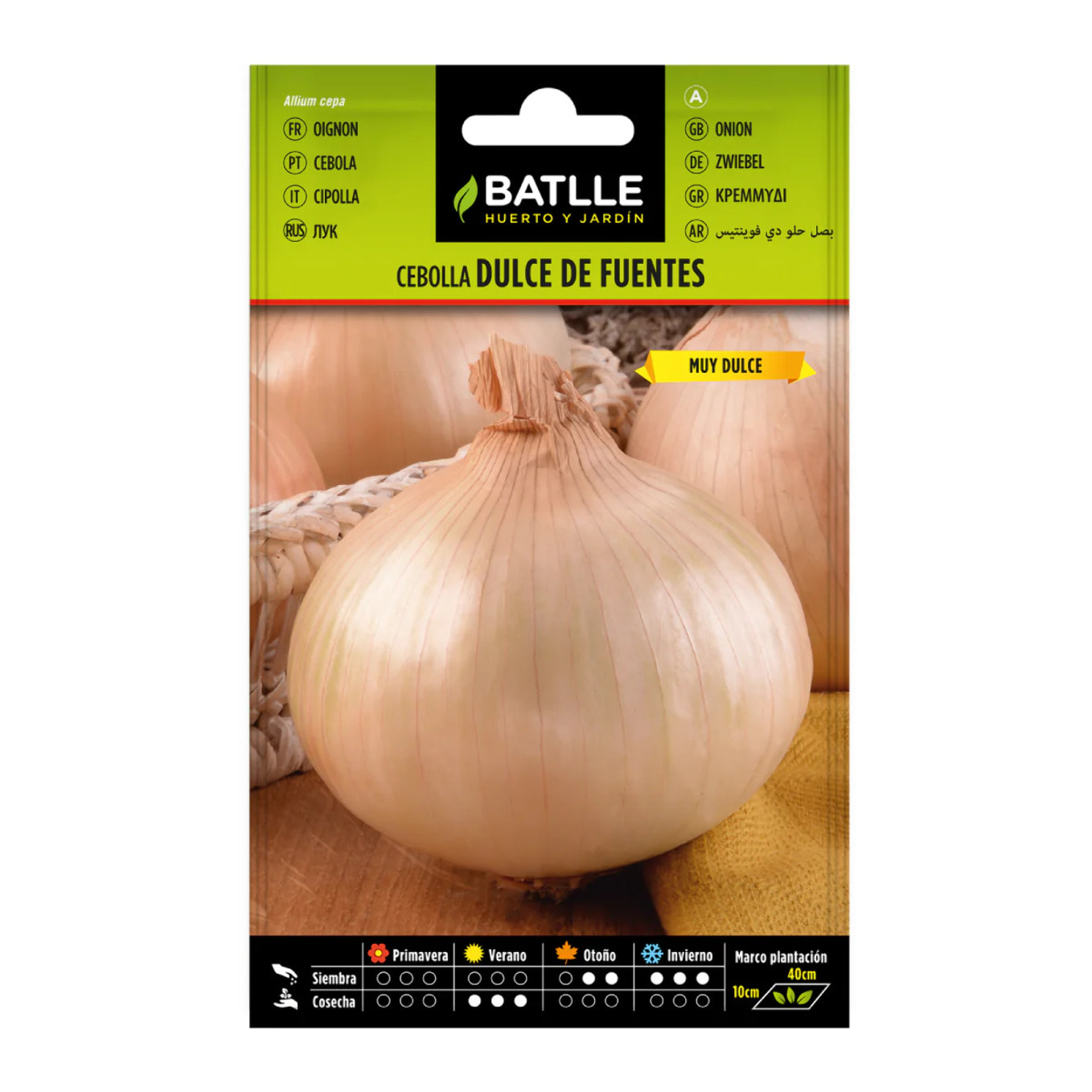 Semillas de Cebolla Dulce de fuentes Batlle