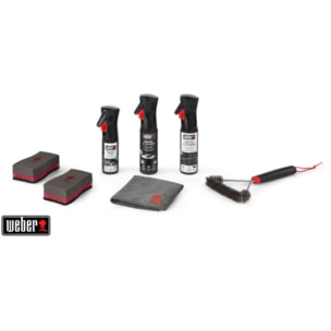 Nettoyant barbecue WEBER Kit de nettoyage bbq charbon emaill