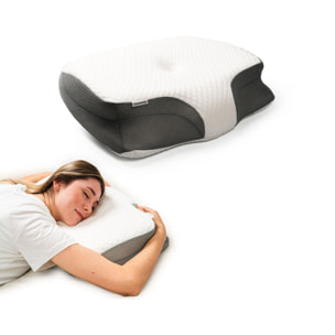 Almohada Cervical Ergonómica 3 en 1 Pilocal InnovaGoods - Blanco