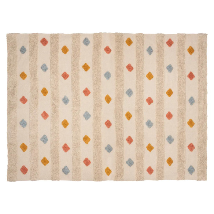 Tapis enfant - coton tufté - 120x170 cm
