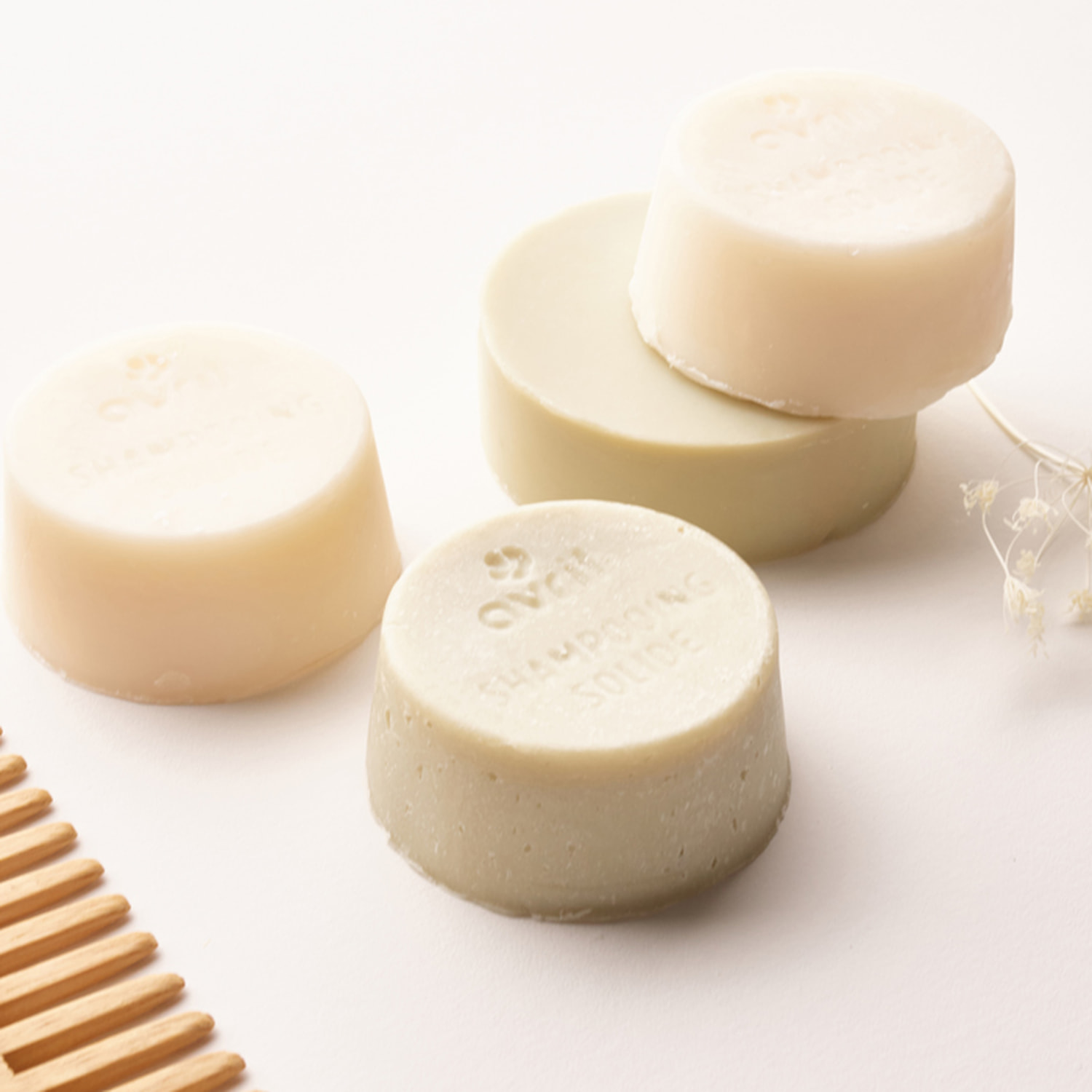 Shampooing solide Cheveux secs - Certifié bio
