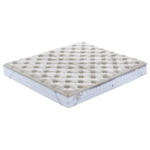 Surmatelas Zenflex | latex naturel et mousse Haute Densité | 7 zones de confort