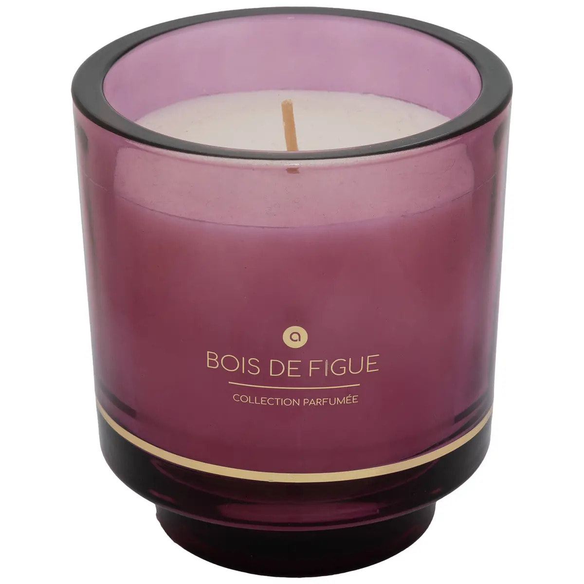 Bougie parfumée Ilae 225g pot verre figue