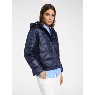 Elena Mirò - Chaqueta ligera acolchada de plumón - Azul