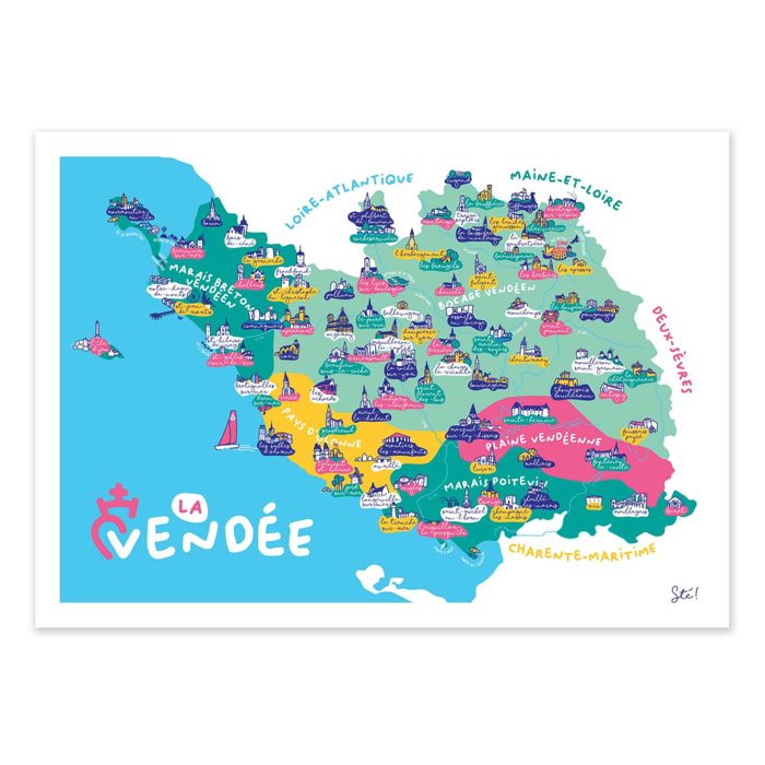 Affiche - Vende?e - Sté!