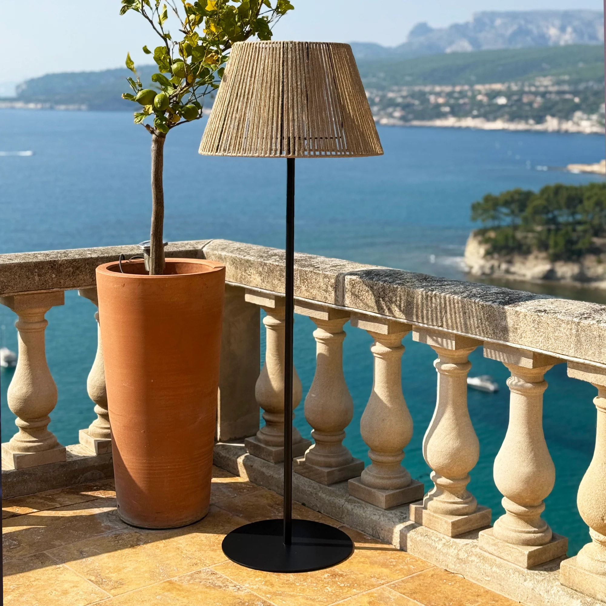 Lampadaire sans fil RAFFY RGB H170CM