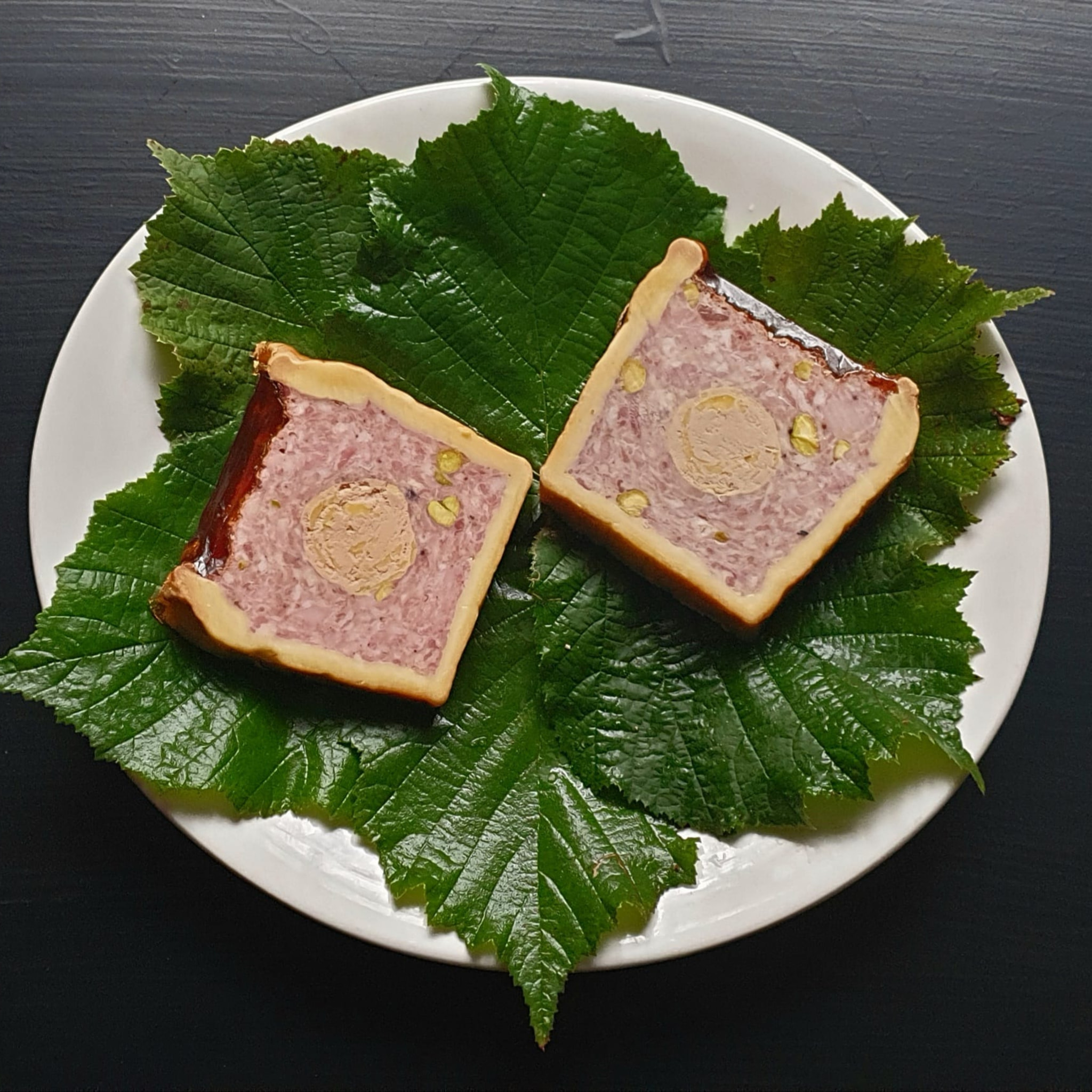 4 Tranches de Paté en Croute Richelieu - 2x250g - France