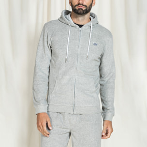 FELPA FULL ZIP IN SPUGNA COLLEZIONE CARRERA REPLICA