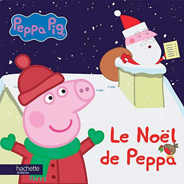 Hachette Jeunesse | Peppa Pig - Le Noël de Peppa (histoire tout carton) | Livre d'occasion