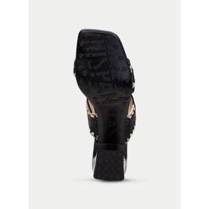 Sandalia Miami Negro 5 cm