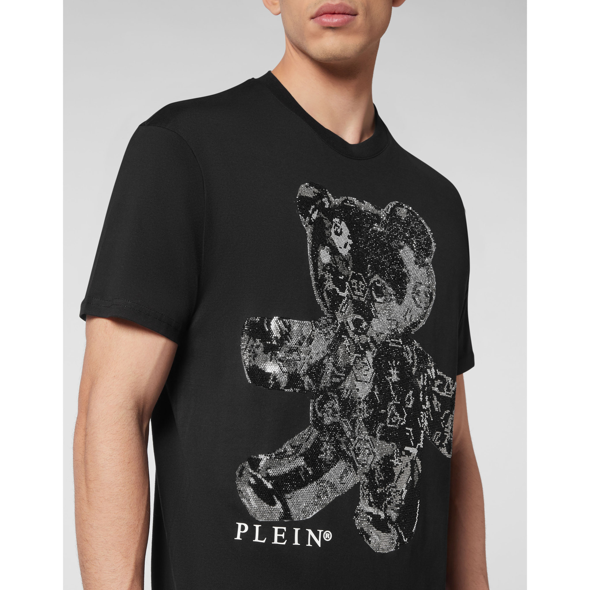 PHILIPP PLEIN T-Shirt Round Neck TEDDY