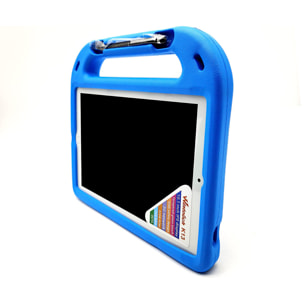 DAM Tablet Infantil K13 3G WiFi. SO Android 7.0. Pantalla 10'' 1280x800px. MTK6592 Octa Core 1.7GHz, 2GB RAM + 32GB. Doble cámara. 27x3x22,5 Cm. Color: Azul