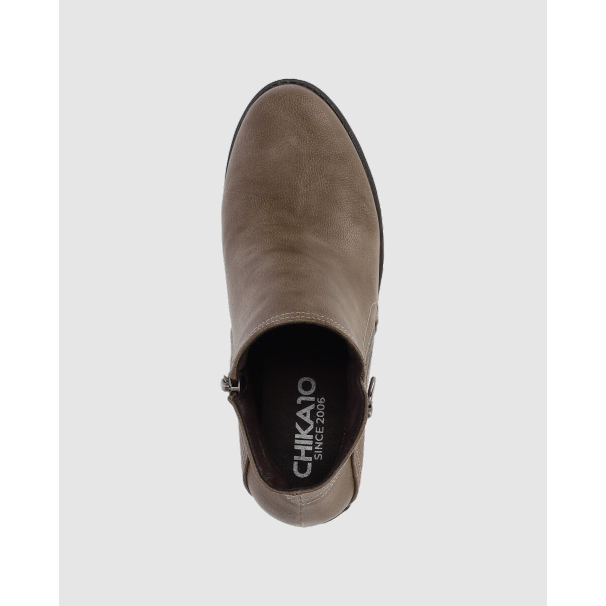 Botines - Taupe - Tacón: 7 cm