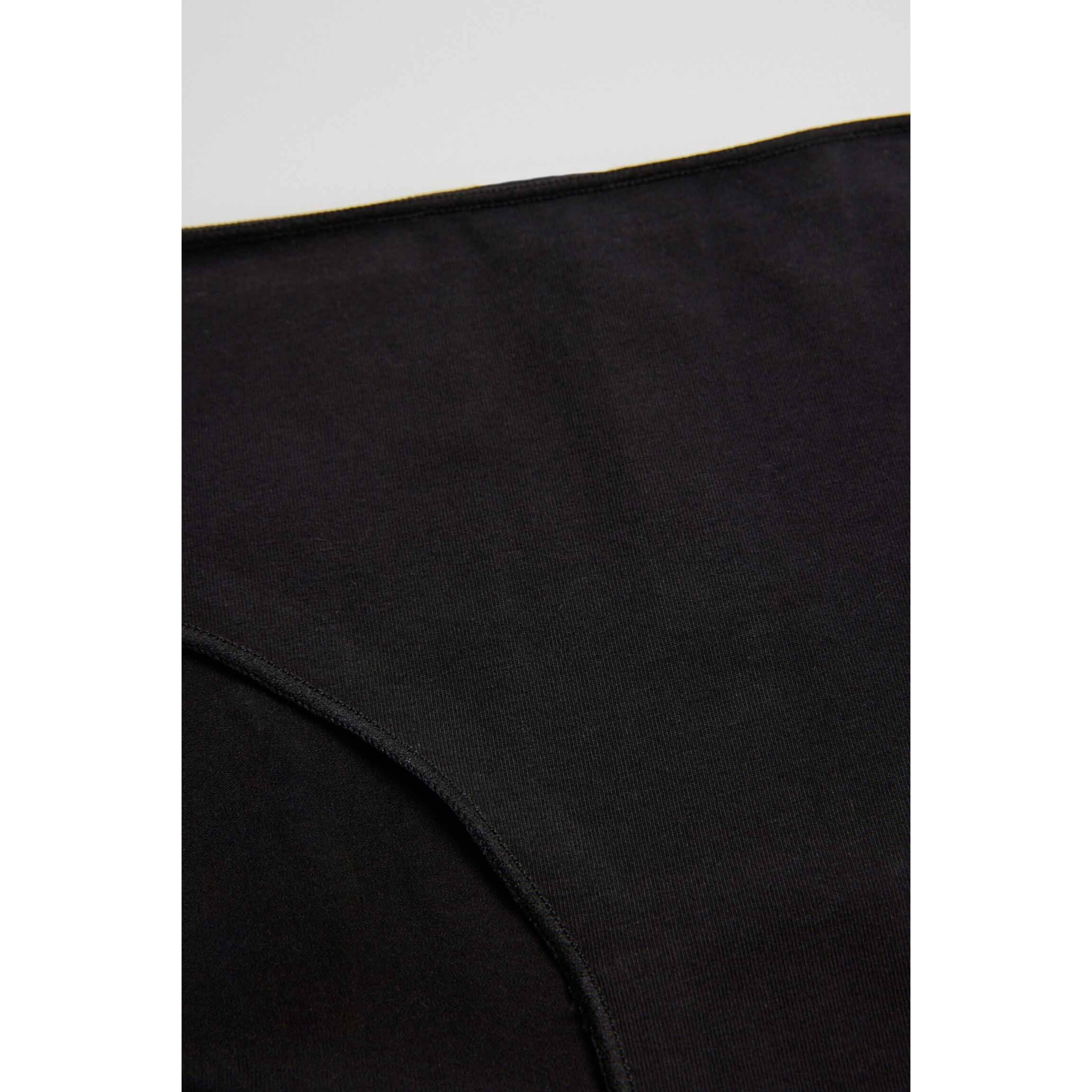 Mutandina di cotone nero