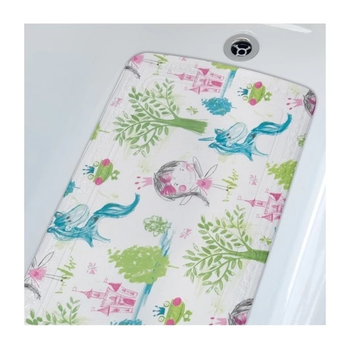 Tapis Fond de de baignoire PVC FAIRY TALE 71x36cm Multicolor Spirella