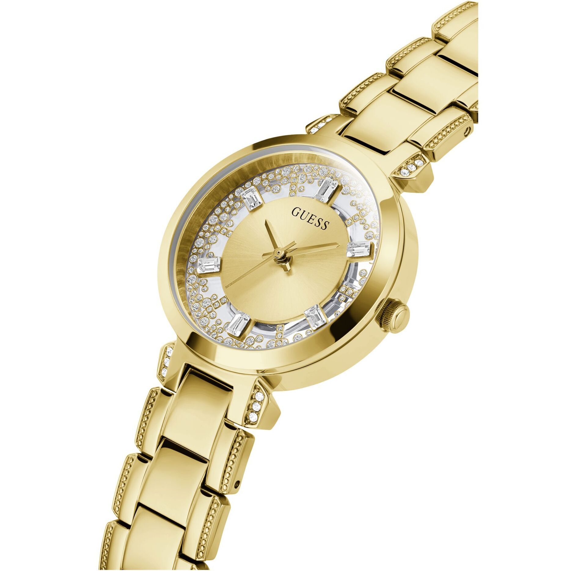 Guess Reloj Analógico Gd Crystal Clear