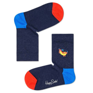 Calcetines kids hot dog dog embroidery