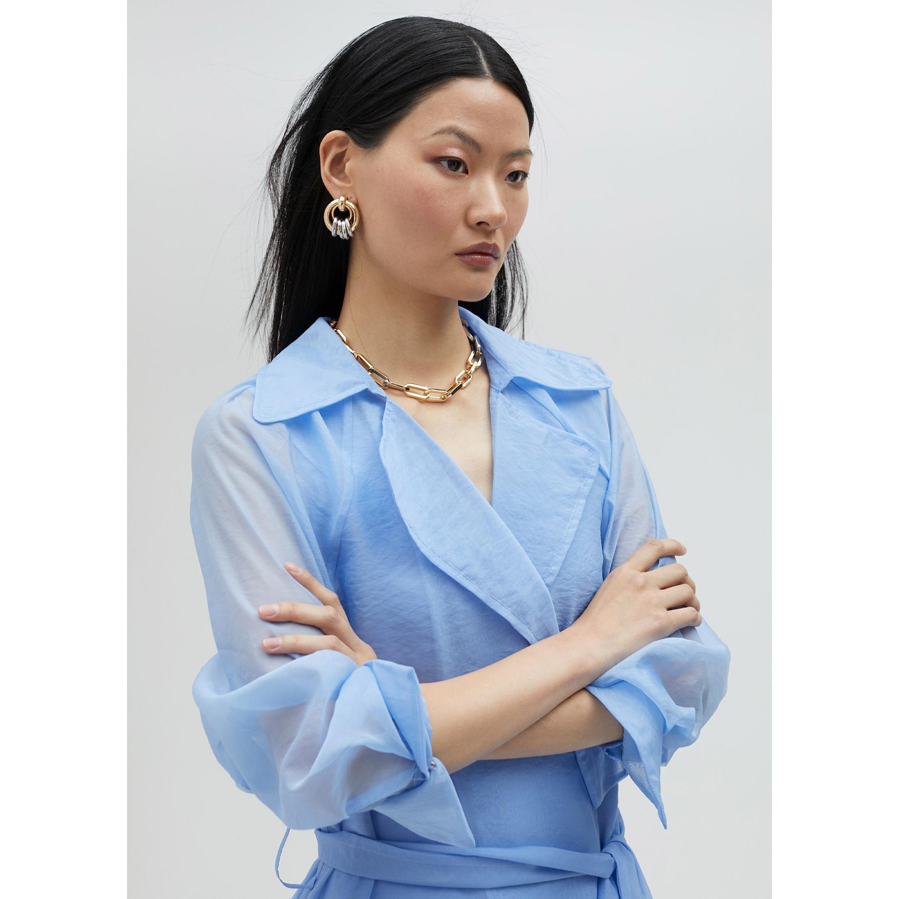 Trench in organza