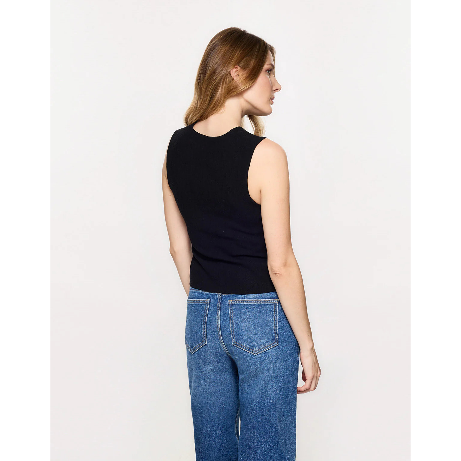 Top Chaleco Negro - Chai II