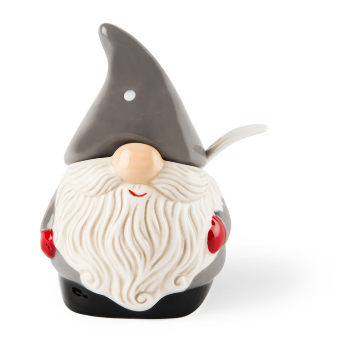 Zuccheriera Excelsa - Gnomo, Ceramica Multicolore