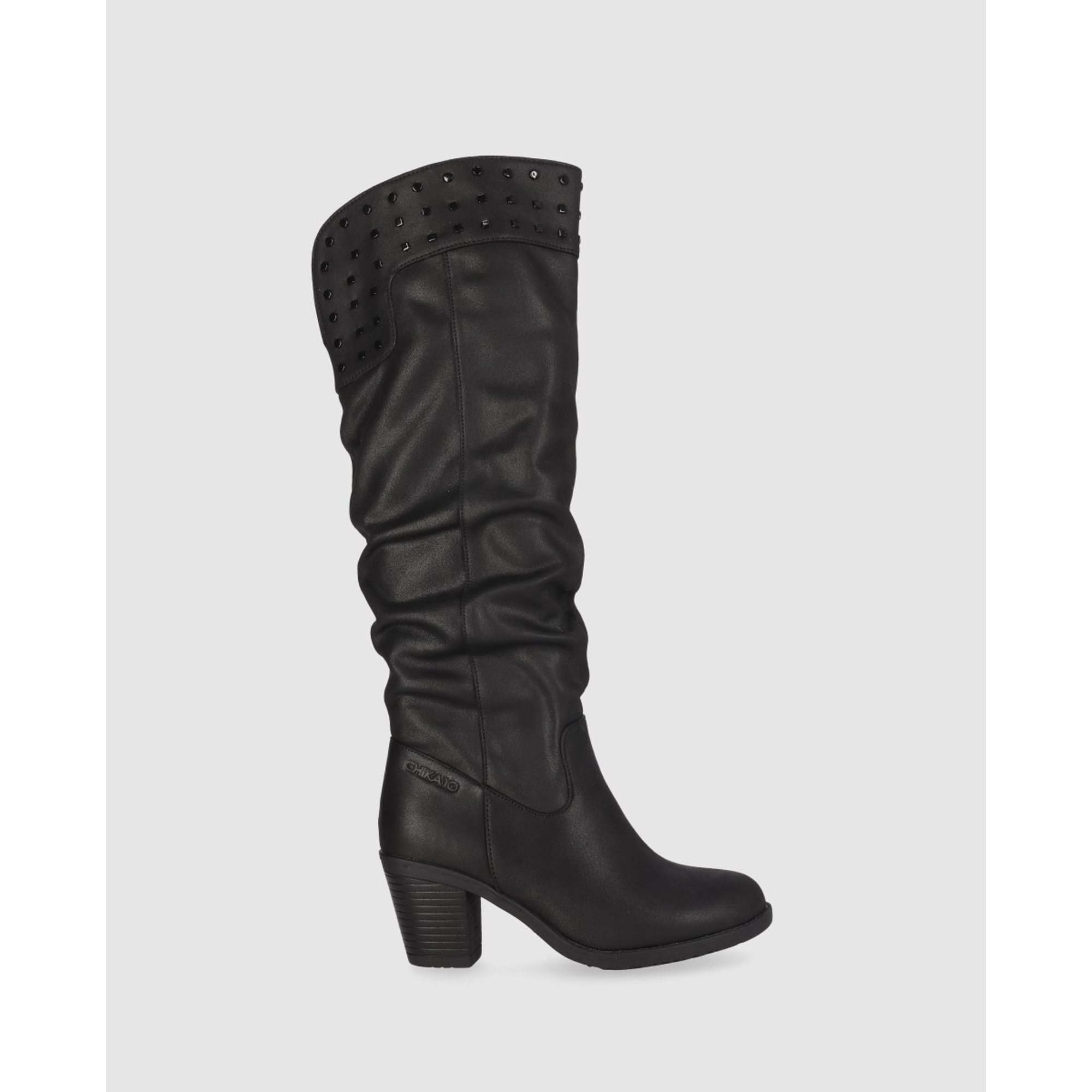 Botas - Negro - Tacón: 7 cm
